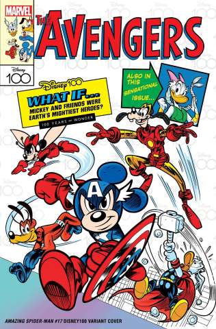 The Amazing Spider-Man #17 (Pastrovicchio Disney100 Cover)