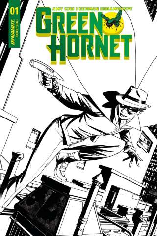 Green Hornet #1 (30 Copy McKone B&W Cover)