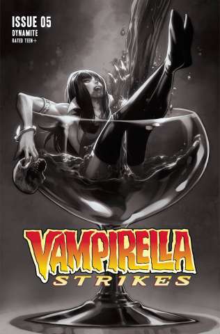 Vampirella Strikes #5 (20 Copy Segovia B&W Cover)