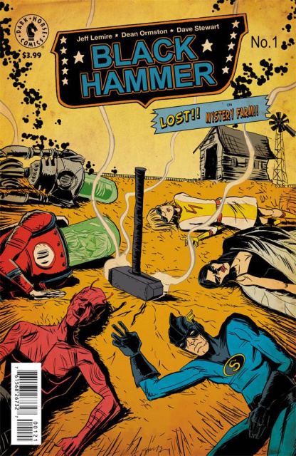 Black Hammer #1 (Lemire Cover)