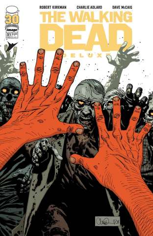 The Walking Dead Deluxe #51 (Adlard & McCaig Cover)