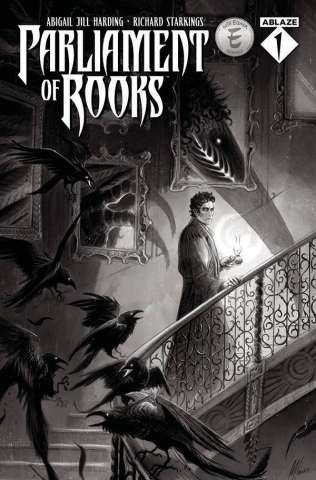 Parliament of Rooks #1 (Abigail Jill Harding B&W Cover)