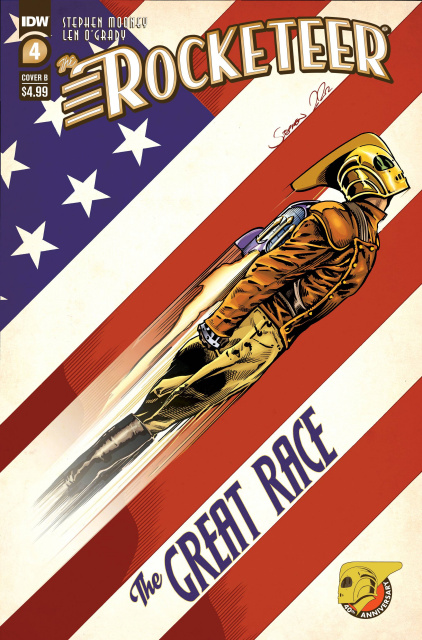 The Rocketeer: The Great Race #4 (Mooney Cover)