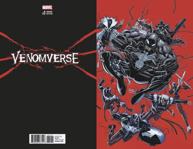 Venomverse #1 (Bradshaw Virgin Cover)