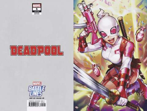 Deadpool #5 (Heejin Jeon Marvel Battle Lines Cover)