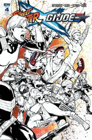 Street Fighter X G.I. Joe #4 (25 Copy Cover)