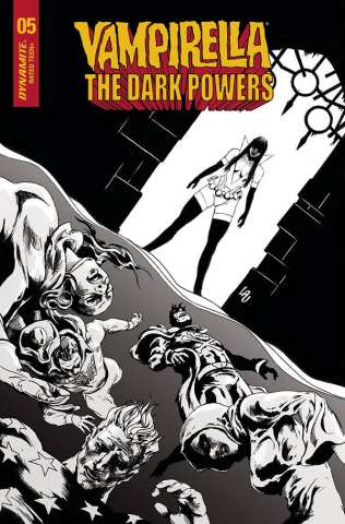 Vampirella: The Dark Powers #5 (10 Copy Lau B&W Cover)