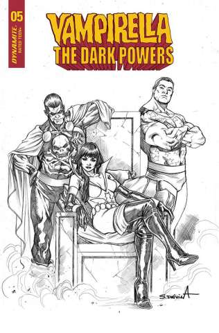 Vampirella: The Dark Powers #5 (Premium Davila B&W Cover)