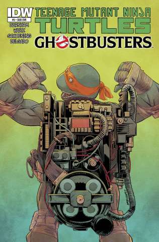 Teenage Mutant Ninja Turtles / Ghostbusters #3 (Subscription Cover)