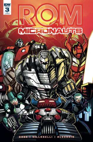 ROM & The Micronauts #3 (10 Copy Cover)