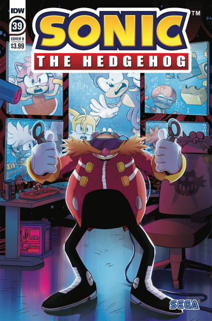 Sonic the Hedgehog #39 (Gigi Dutreix Cover)
