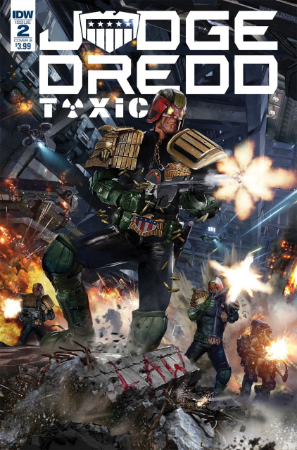 Judge Dredd: Toxic #2 (Gallagher Cover)