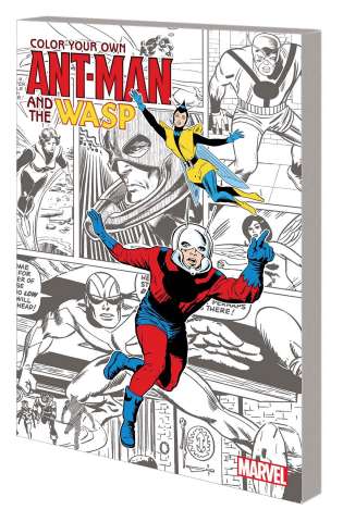 Color Your Own Ant-Man and The Wasp