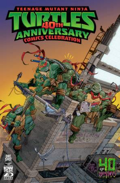 Teenage Mutant Ninja Turtles 40th Anniversary Celebration #1 (40th Anniversary Cover)