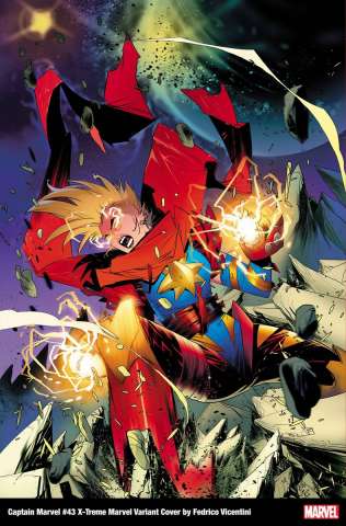 Captain Marvel #43 (Vicentini X-Treme Marvel Cover)