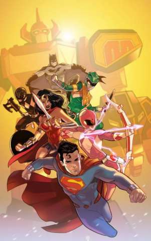 Justice League / Power Rangers #1 (2nd Printing)