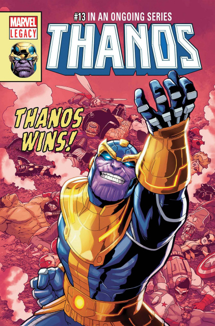 Thanos #13 (Burrows Cover)