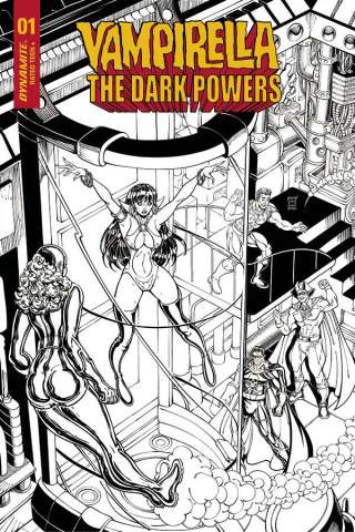 Vampirella: The Dark Powers #1 (11 Copy Robson B&W Cover)