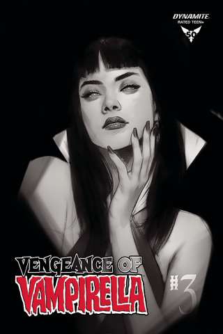 Vengeance of Vampirella #3 (30 Copy Oliver B&W Cover)