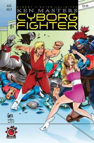 Street Fighter Unlimited #9 (10 Copy Homage Cover)