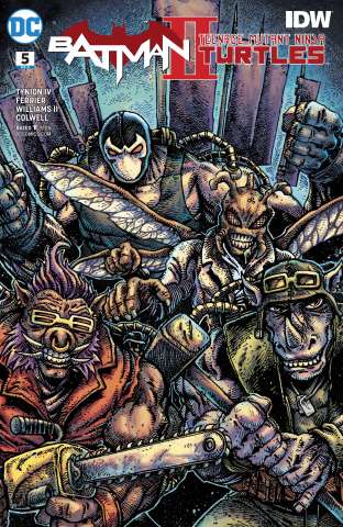 Batman / Teenage Mutant Ninja Turtles II #5 (Variant Cover)