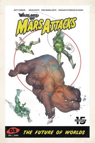 Warlord of Mars Attacks #5 (Caldwell Cover)