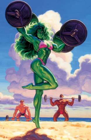 The Sensational She-Hulk #5 (50 Copy Masterpieces III Virgin Cover)