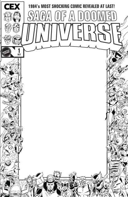 Saga of a Doomed Universe #1 (Sketch Cover)