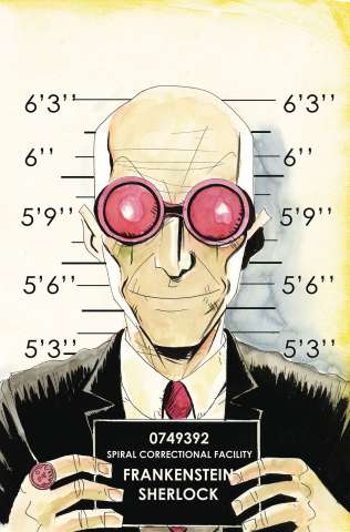 Sherlock Frankenstein and the Legion of Evil #4 (Lemire Cover)