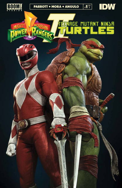 Mighty Morphin Power Rangers / Teenage Mutant Ninja Turtles II #1 (Grassetti 2nd Printing)