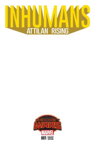 Inhumans: Attilan Rising #1 (Blank Cover)