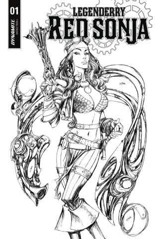 Legenderry: Red Sonja #1 (10 Copy B&W Cover)