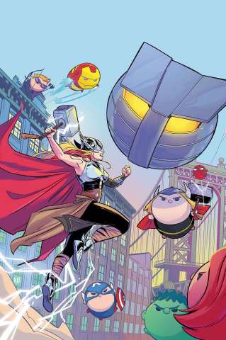 The Mighty Thor #10 (Bustos Tsum Tsum Cover)