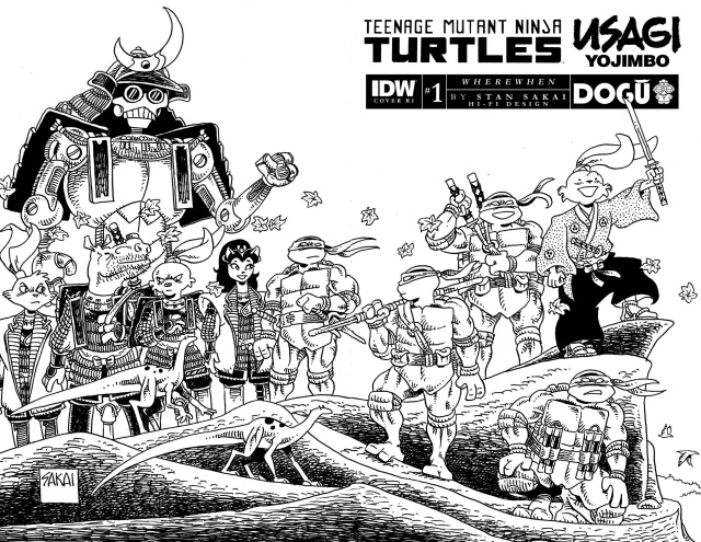 Teenage Mutant Ninja Turtles / Usagi Yojimbo: Wherewhen #1 (25 Copy Sakai Cover)