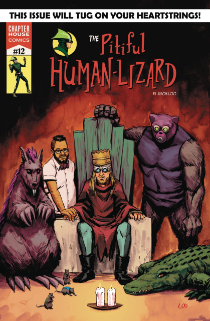 The Pitiful Human-Lizard #12 (Loo Cover)