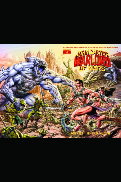John Carter: Warlord of Mars #2 (Rare Castro Wraparound Cover)