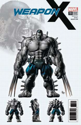 Weapon X #11 (Deodato Design Cover)