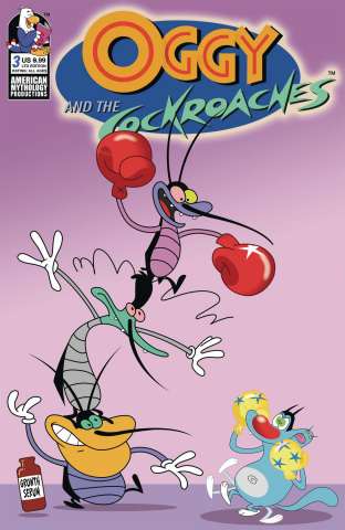 Oggy and the Cockroaches #3 (Animation Cel Cover)