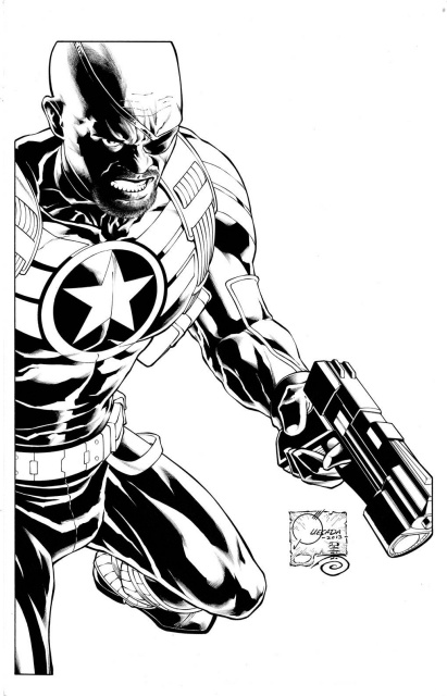 Secret Avengers #1 (Quesada Sketch Cover)