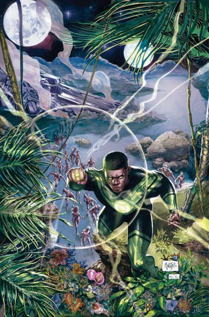 Green Lantern: War Journal #10 (Montos Cover)