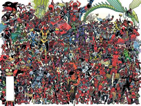 The Despicable Deadpool #300 (Koblish 300 Deadpools Wraparound Cover)