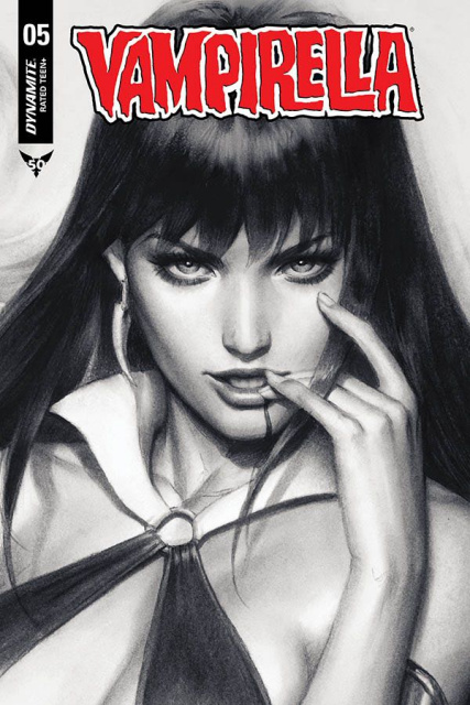 Vampirella #5 (15 Copy Artgerm Sneak Peek Charcoal Cover)