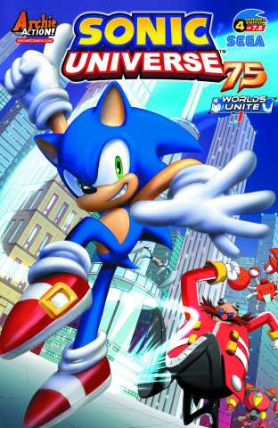 Sonic Universe #75 (EGA Studio Cover)