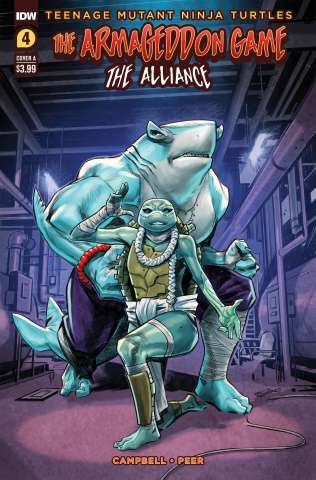 Teenage Mutant Ninja Turtles: The Armageddon Game - The Alliance #4 (Mercado Cover)