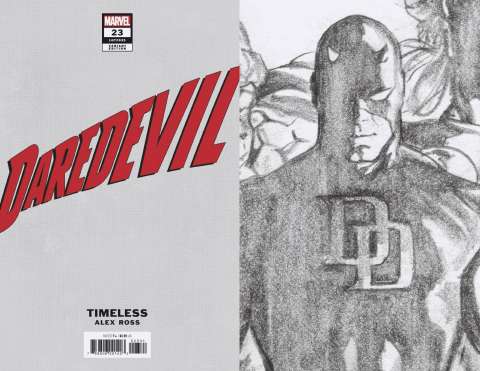 Daredevil #23 (Alex Ross Daredevil Timeless Virgin Sketch Cover)