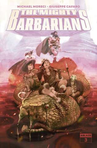 The Mighty Barbarians #3 (Bufi Cover)