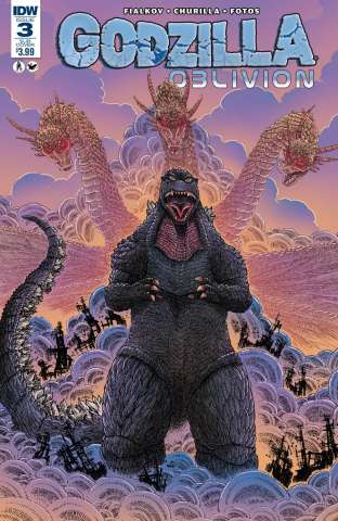 Godzilla: Oblivion #3 (Subscription Cover)