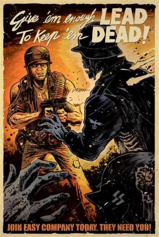 DC Horror Presents Sgt. Rock vs. The Army of the Dead #2 (Francesco Francavilla Card Stock Cover)