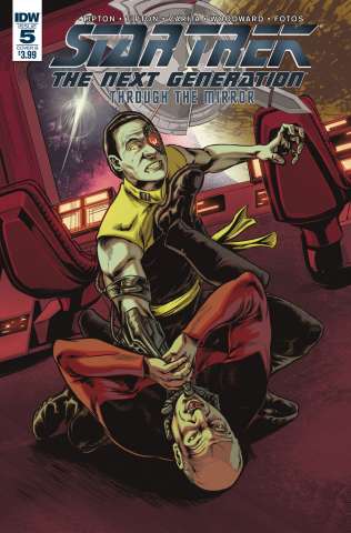 Star Trek: The Next Generation - Through the Mirror #5 (Carita Cover)