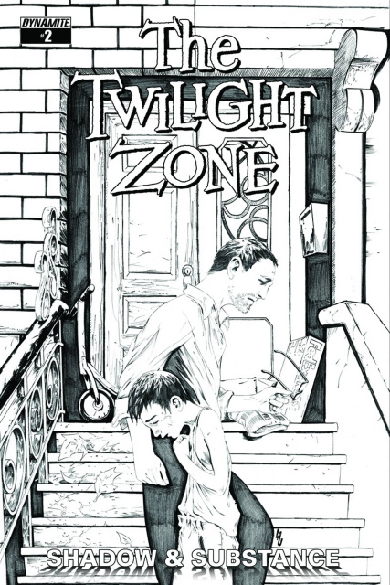 The Twilight Zone: Shadow & Substance #2 (20 Copy Lau B&W Cover)